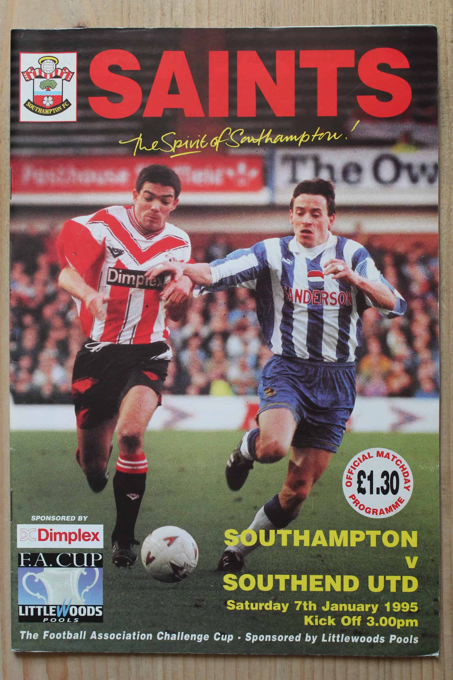 Southampton FC v Southend United FC